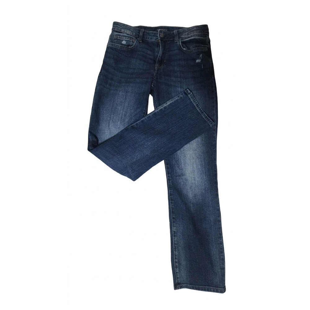 Aeropostale Mens Straight Leg Dark Wash Distressed Denim Jeans 30x32 Coolmax